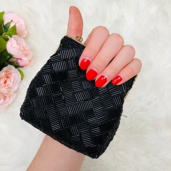 VINTAGE LA REGALE BEADED HANDBAG - Picture 2 of 7